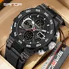 Reloj Digital Sanda Transfronterizo Más Vendido con Cronógrafo Luminoso, Función de Repetición, Calendario, Reloj Multifuncional para Hombres, Reloj de Pulsera para Viajeros