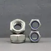 Tuerca Antiaflojante de Acero Inoxidable 304 Tuerca Antiaflojante Antideslizante Antirretroceso Hexagonal con Tapa de Tornillo de Bloqueo M2M3M4M5M6M8