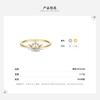 Modian Nuevo Diseño de Nicho Anillo de Plata de Ley 925 Corona de Gama Alta Anillo para el Dedo Femenino Anillo para el Dedo de Celebridad Cibernética