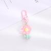 Llavero de Flor Funda Protectora para airpods Colgante de Concha de Oreja Chica Creativa Color Lindo Accesorios de Flor Colgante