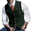 Chaleco a cuadros de primavera y otoño para hombre, estilo delgado, ajuste slim, europeo y americano, transfronterizo, en stock para entrega rápida
