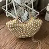 2026 Nuevo Bolso de Noche Bolso de Banquete para Mujer Bolso Cruzado de Mano Clutch Bolso Pequeño Estilo Chanel para Hombro