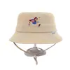 Opciones Multicolores Sombrero de Sol para Bebé Transfronterizo Coreano Súper Lindo Sombrero de Pescador de Copa Plana para Niños Verano Lindo Pequeño Poni