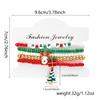 Directo de fábrica Pulsera de nueva combinación navideña Transfronteriza Europa y Estados Unidos Joker Papá Noel Traje de pulsera de arcilla blanda Venta al por mayor