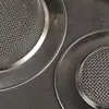 Fábrica fuente filtro de fregadero de acero inoxidable malla fina filtro de desagüe de fregadero de cocina borde engrosado desagüe de piso