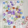 Piezas Faciales de Anillo de Vidrio al por Mayor, Materiales para Incrustar de Pasadores y Adornos para el Cabello Hechos a Mano para DIY, Componentes para Hacer Accesorios Hanfu de Estilo Antiguo