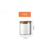 Latas de Té al por Mayor Latas de Té de Flores Frascos de Vidrio Sellados Botellas de Almacenamiento para Cocina del Hogar Latas de Almacenamiento para Té Verde Té Negro