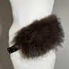 Novo Cinto de Pelo de Coelho D. I .A OOTD Cinto Mao Mao Europa e América Transfronteiriço Quente Sexy Garota Picante Cobertura de Cintura Cinto Largo