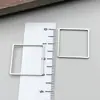 Estrela Geométrica de Cinco Pontas Cor de Aço Coração Redondo Vazado Aço Inoxidável Acessórios para Joias DIY Colar Brincos Pingente