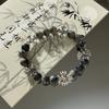 Pulsera de cuentas de mariposa de estilo chino de gran venta para mujer en la temporada de apertura. Impresión femenina, lujo ligero, nicho, elegante pareja.