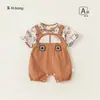 Promoção de conjunto de roupas de bebê Promoção de roupas de bebê recém-nascido