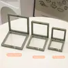 Película de Pe Transparente a Prueba de Polvo Caja Colgante Antióxido para Almacenamiento de Joyería, Anillos, Collares Caja de Empaque para Joyería Caja de Exhibición