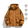 Chaqueta de trabajo de estilo nuevo y moderno de corte holgado 2026, unisex, chaqueta de montaña impermeable y a prueba de viento para exteriores