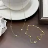 Collar Delicado de Plata de Ley S925 con Diamante Burbuja y Pulsera con Cadena de Tirador Ajustable, Joyería Versátil Estilo Ins para Apilar