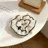 Gomas Elásticas para el Cabello de Alta Elasticidad para Mujer, Scrunchies de Lana Rayados de Gama Alta para Otoño e Invierno, Tamaño Grande, Suministro al por Mayor, Directo del Fabricante