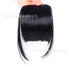 Franja falsa costeletas de ar moda alta temperatura Seda peruca de franja estendida feminina cabelo artificial franja fina invisível
