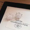 Brincos Fogos de Artifício com Cravação de Diamantes e Gotejamento de Óleo de Agulha de Prata, Brincos de Luxo Leve de Alta Qualidade, Brincos Versáteis Exquisitos e Estilosos Atacado para Mulheres
