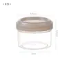 Envase de Plástico Transparente para Salsa Botella Recargable 35ml Reutilizable Botella para Ketchup Aderezo de Ensalada Botella de Condimento 1A