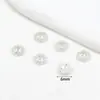 Suporte de flor banhado a ouro 18k real preservador de cor tampa de flor porta-contas pulseira de contas artesanal DIY acessórios de joalheria C02
