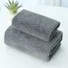 Dropshipping Internacional Atacado de Toalha de Coral Fleece Adulto Orelha de Trigo Toalha de Rosto Toalha de Banho Conjunto de Toalhas de Praia