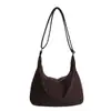 Bolsa Tote Simples de Grande Capacidade, Bolsa de Ombro Casual para Mulheres, Novo Modelo 2026, Design Único, Bolsa Transversal Versátil para o Dia a Dia