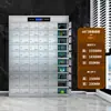 Gabinete de Cubiertos de Acero Inoxidable, Gabinete de Desinfección para Comedor Escolar, Gabinete de Platos con Múltiples Compartimentos, Gabinete de Desinfección y Secado a Alta Temperatura, Almacenamiento