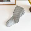 Leggings de Primavera y Verano para Niñas Calcetines de Algodón Peinado Fino Pantimedias de Color Sólido de Alta Elasticidad que No Aprietan Calcetines para Niños