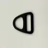 Venta Directa de Fábrica Hebilla de Anillo D de Aleación de Zinc, Hebilla de Ajuste de Tres Niveles para Mochila, Accesorios de Ferretería para Equipaje, Hebilla Triangular Metálica para Mascotas