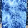 Teñido anudado tradicional índigo hecho a mano método antiguo tela de barro DIY posavasos té tinte a base de plantas tinte azul tinte vegetal