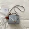 Moda Nueva Primavera y Verano 2026 Diseño de Nicho de Moda Bolso Pequeño Cuadrado de Hombro Cruzado Bolso de Mano de Gran Capacidad para Mujer