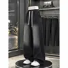 Jeans de Mezclilla Lavada con Degradado de Calle Alta Americana para Hombre Estilo de Marca Tendencia Otoño Pantalones de Pierna Recta Amplia Pierna Larga