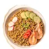 Fideos de Trigo Sarraceno con Aceite de Cebolleta, Sin Freír, Sin Cocción, Bajo en Calorías, Comida Ligera, Sustituto de Comida Fitness, Llenador, Fideos Instantáneos, Caja Completa