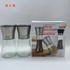 Molino Manual Transfronterizo Botella de Vidrio Hogareño Acero Inoxidable Cocina Sal Marina Pimienta Botella Molinillo Botella Rociadora Caja de Condimentos