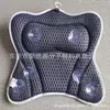 Almohada para bañera transfronteriza, almohada de baño, almohada antideslizante para hotel SPA con ventosa, almohada para champú, almohada de soporte para el cuello, espuma de PVC