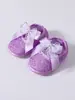 Zapatos para Recién Nacidos, Zapatos Súper Suaves para Bebés con Suelas Blandas para Niñas, Zapatos para Niños Pequeños, Estilo Primavera y Otoño, Lazo de Encaje Estilo Coreano