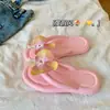 Sudeste Asiático Venta Caliente Chanclas de Orquídea Phalaenopsis para Mujer Verano Dopamina Casual Chanclas de Vacaciones Sandalias de Playa