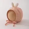 Touca de Bebê Estilo Fino para Primavera e Outono 100% Algodão para 6-12 Meses Bebê Fofo Super Fofa Touca com Proteção para Orelhas para Recém-nascidos