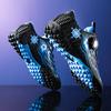 Zapatos de Fútbol Profesionales Ronaldo para Hombre Hebilla Giratoria Menos Niños Transpirables Adolescentes Niños Estudiantes de Primaria y Secundaria Zapatillas con Tacos tf