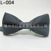Accesorios para cuello fabricantes de moños en stock al por mayor para hombre y mujer tela básica de poliéster color liso corbata de moño estudiantil JK