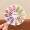 Presilhas de Cabelo de Gota D'água Dopamina de Verão para Crianças, Presilhas Doces para Meninas, Presilhas Laterais Bb, Presilhas Coloridas para Franja