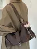 Bolso tote de color liso de diseño exclusivo muy elegante para mujer, nuevo modelo de moda otoño 2026 para ir al trabajo, de hombro y cruzado