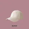 Gorra de Béisbol Bordada para Primavera y Verano, Sombrero de Protección Solar que Hace que la Cara Parezca Más Pequeña, Adecuado para Cabezas Grandes, Talla de Mujer 60-65
