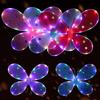 Novo Conjunto de Três Peças Luminous de Asas de Borboleta Lanterna Desenho Animado Asas de Anjo para Crianças Adereços Brinquedos Venda por Atacado