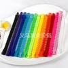 No creativo. 20 Pulsera con Cremallera Pulsera Exagerada Color Fluorescente Decoración de Joyería Fabricante Europeo y Americano Venta al por mayor Pulsera