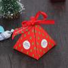 Caja creativa de embalaje de dulces navideños para la víspera de Navidad, caja de regalo de Navidad S932 para hornear, caja pequeña de dulces