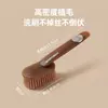 ¡Guau! Cepillo Engrosado para Limpiar Zapatos con Cerdas de Iones de Plata Antibacterianas, Resistente a la Caída, con Cerdas Anguladas para Frotar y Eliminar Manchas, Incluye un Agujero para Colgar para Enjuagar Fácilmente