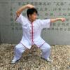 Roupas de Artes Marciais, Roupas de Tai Chi, Roupas de Treinamento, Tecido de Seda Artificial, Roupas Multicores para Performance Infantil, Mangas Longas Estilo Chinês