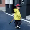 Chaqueta con capucha de Otoño para Niños 2026 Nuevo Estilo Cortavientos Deportivo para Exteriores Infantil Estilo Primavera/Otoño Top Genial para Niño