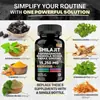 [En Stock] Transfronterizo Tk Amazon Más Vendido Cápsulas de Ginseng, Saw Palmetto y Ashwagandha para Hombre Disponibles para OEM