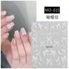 Nuevas Calcomanías para Uñas con Moño de Cinta Dulce Puro Deseo Moño Rosa Claro Cinta Adhesiva Calcomanía para Uñas Joyería